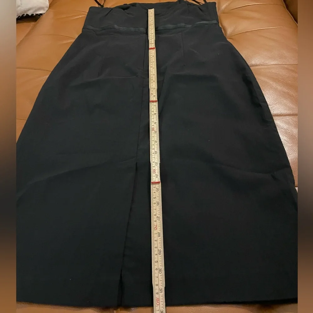 Express Stretch Strapless Dress. Black. Size 10. EUC. Measurements in pictures. - Picture 12 of 13